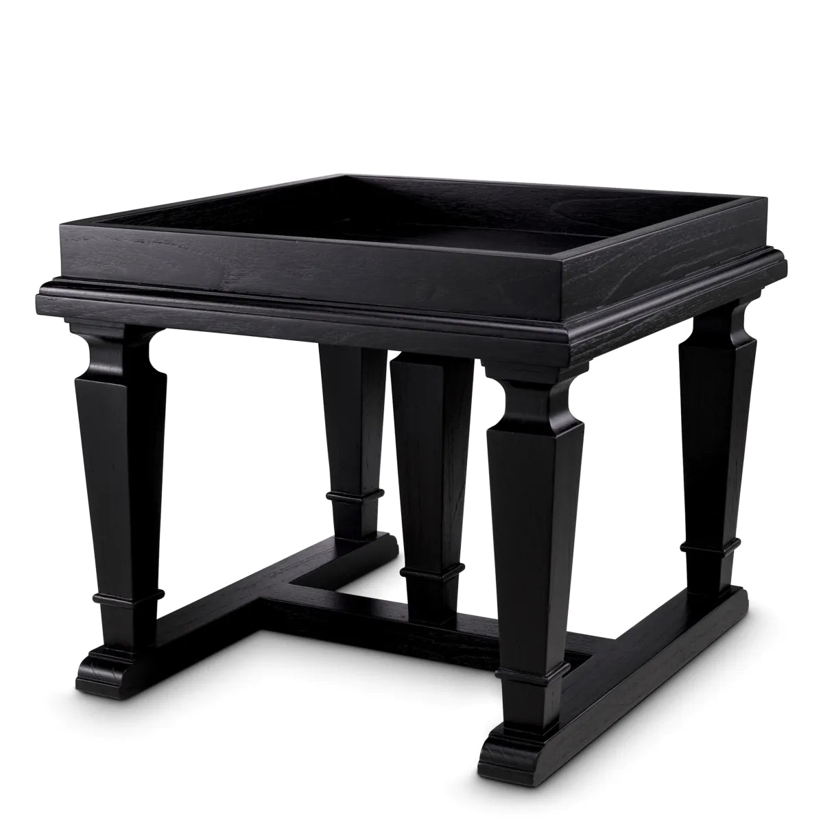 Black Square Side Table Americana | Eichholtz Miami