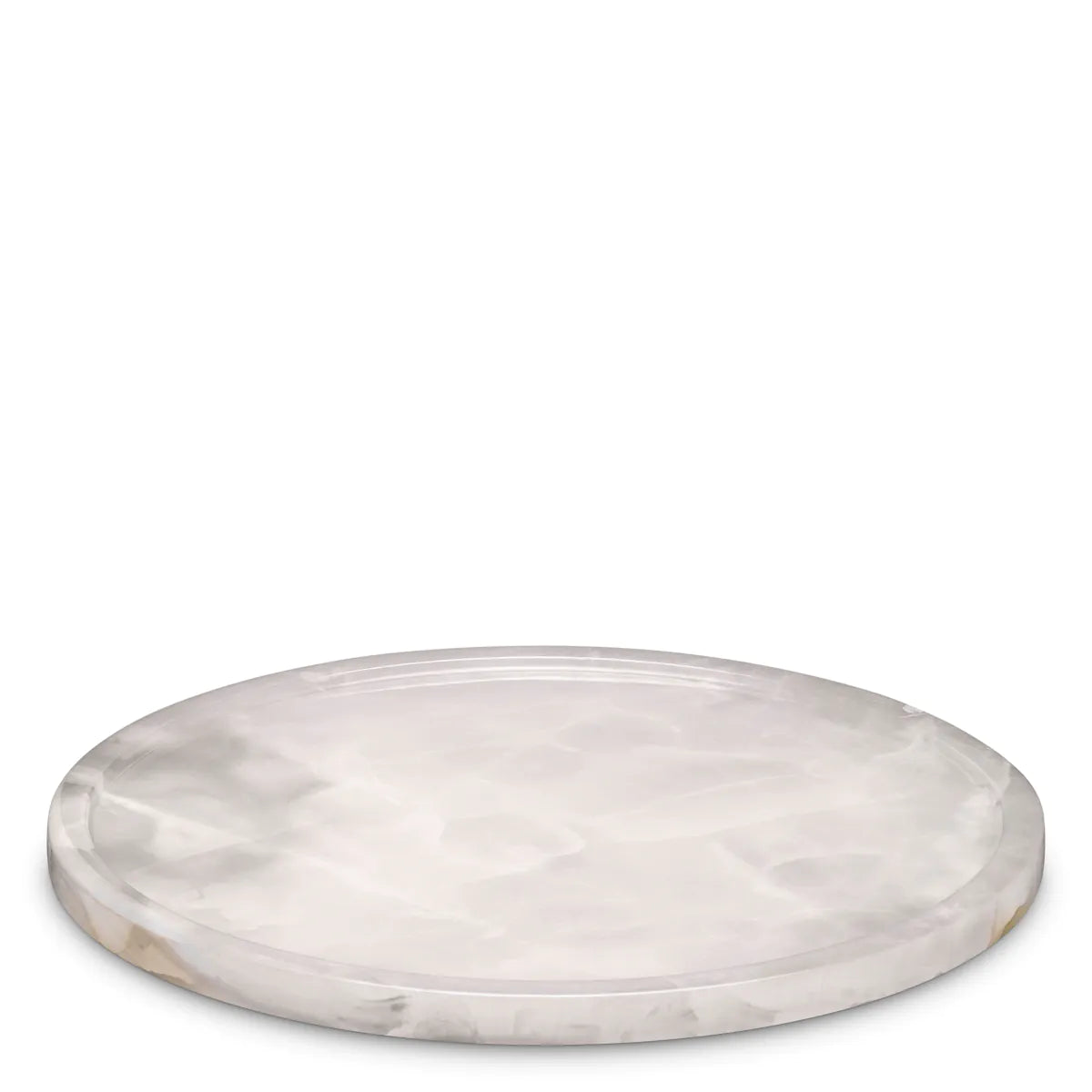 Natural Round Onyx Tray Haraga | Eichholtz Miami