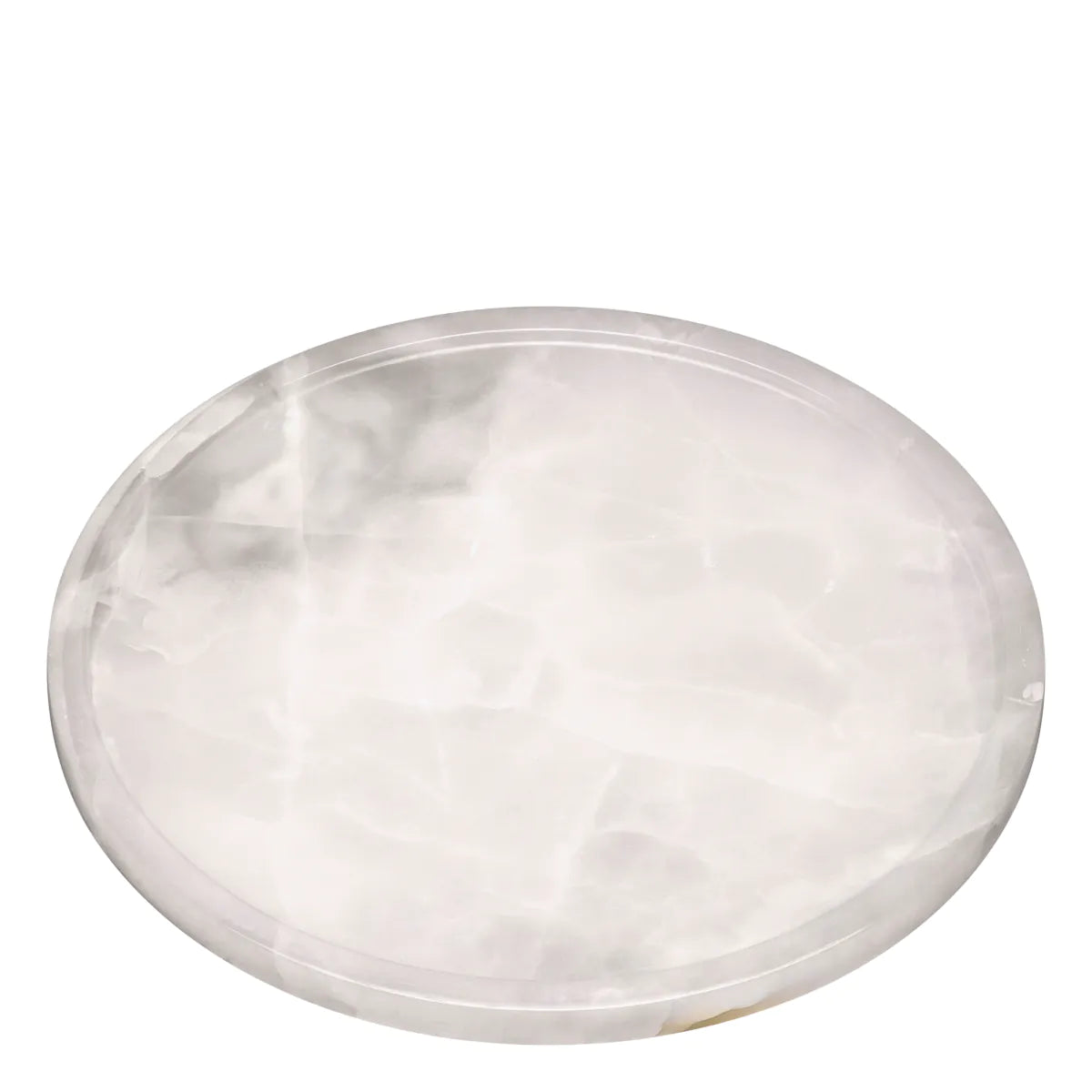 Natural Round Onyx Tray Haraga | Eichholtz Miami