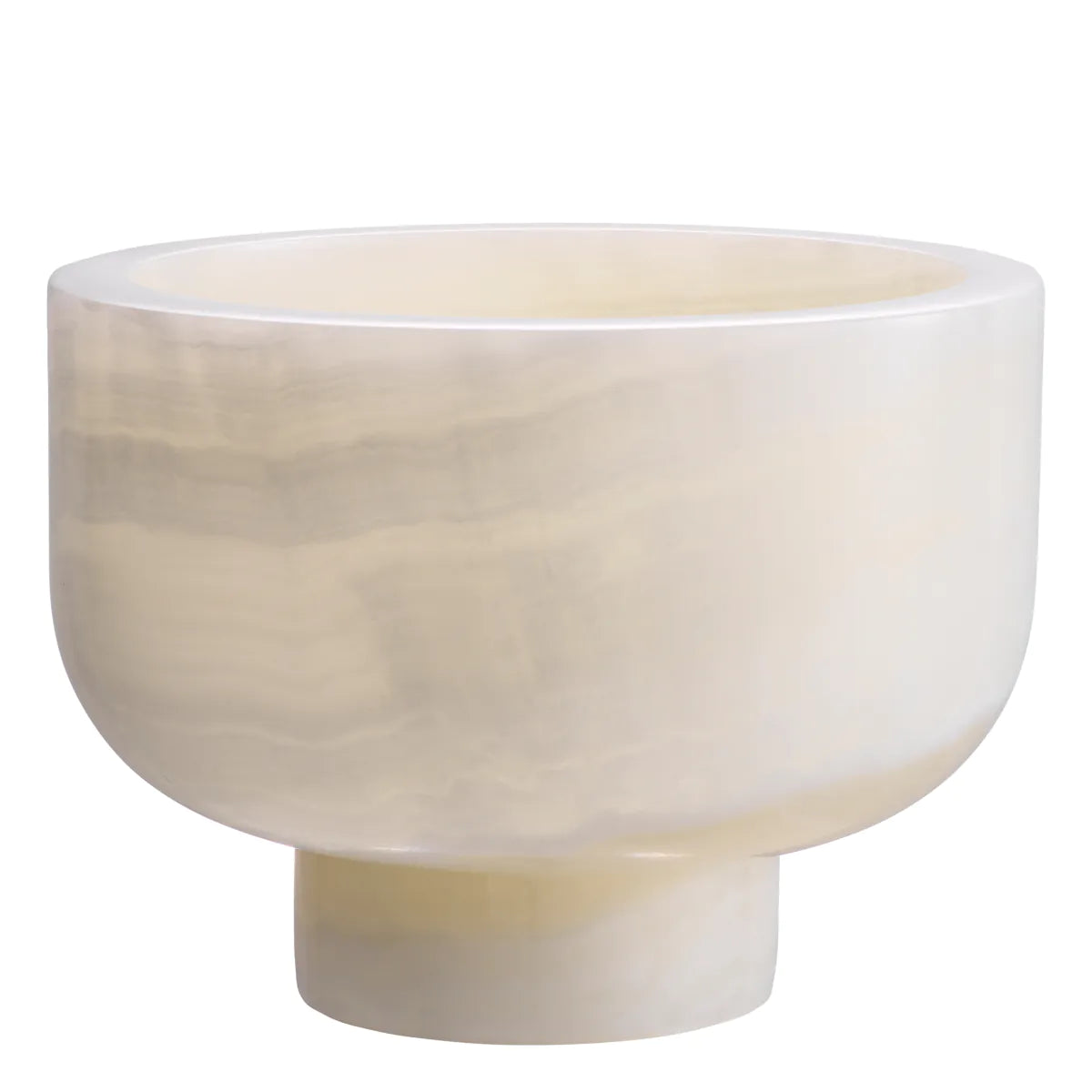 Natural Onyx Bowl Fayum | Eichholtz Miami