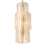 Ridged Glass Chandelier Imperial | Eichholtz Miami