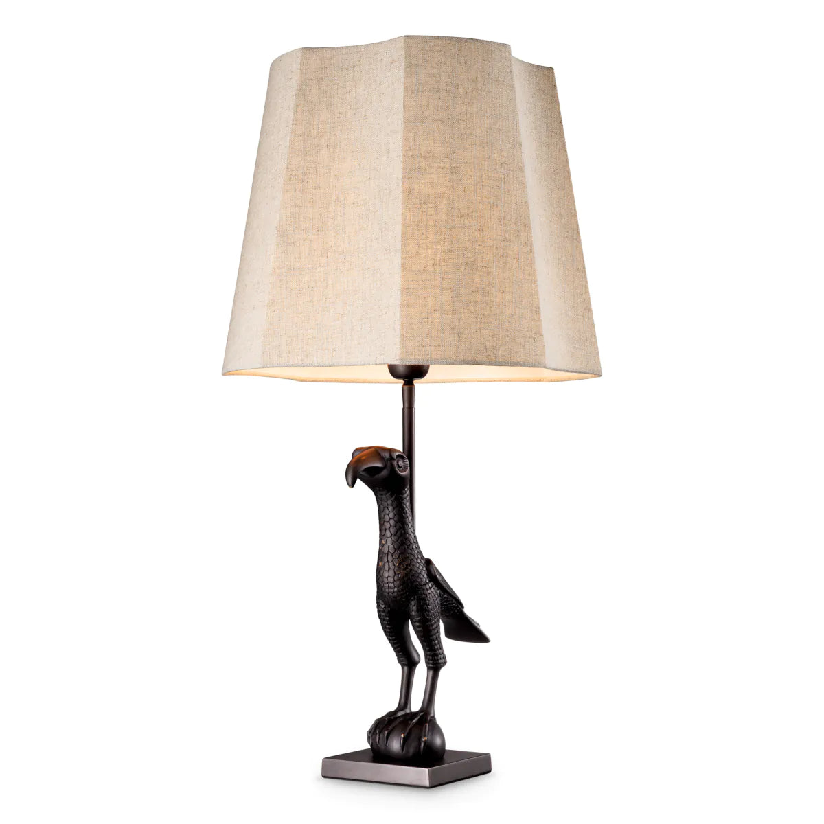 Bronze Table Lamp Falcon | Eichholtz Miami