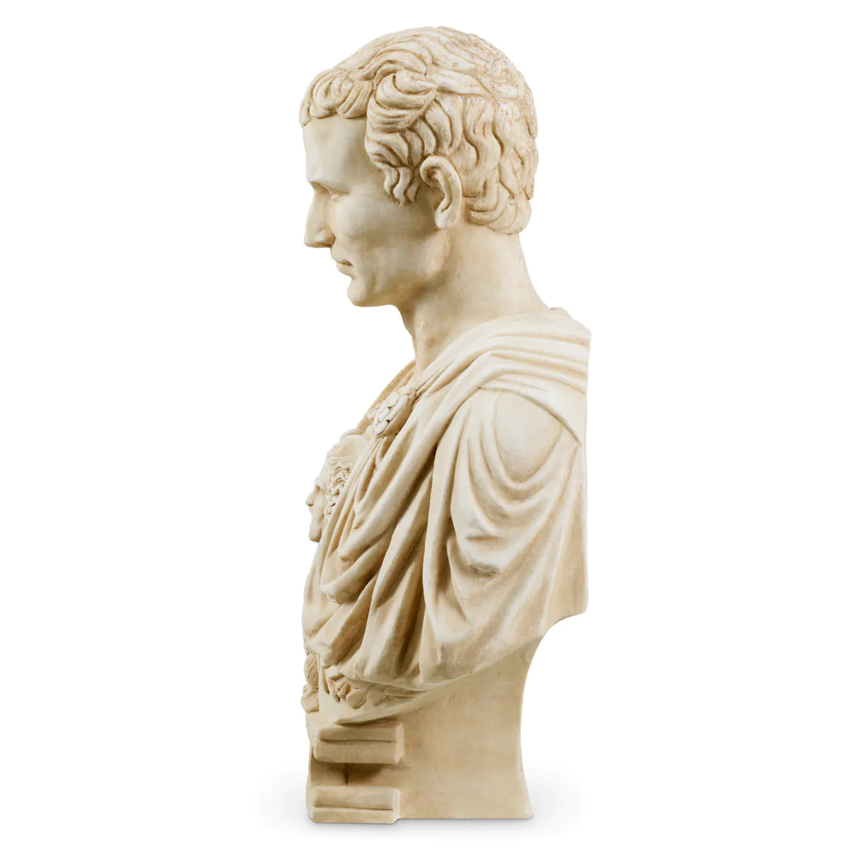 Rome Inspired Sculpture Bust of Julius Caesar | Eichholtz Miami