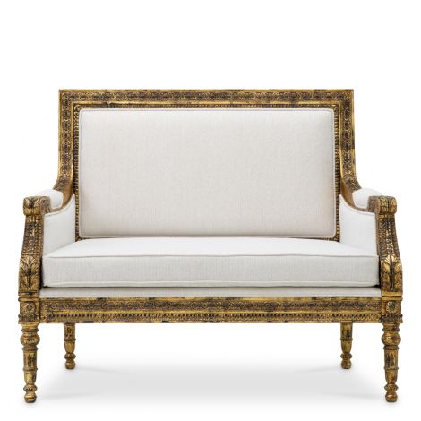 Antique Gold Accent Chair Georges Jacob | Eichholtz Miami