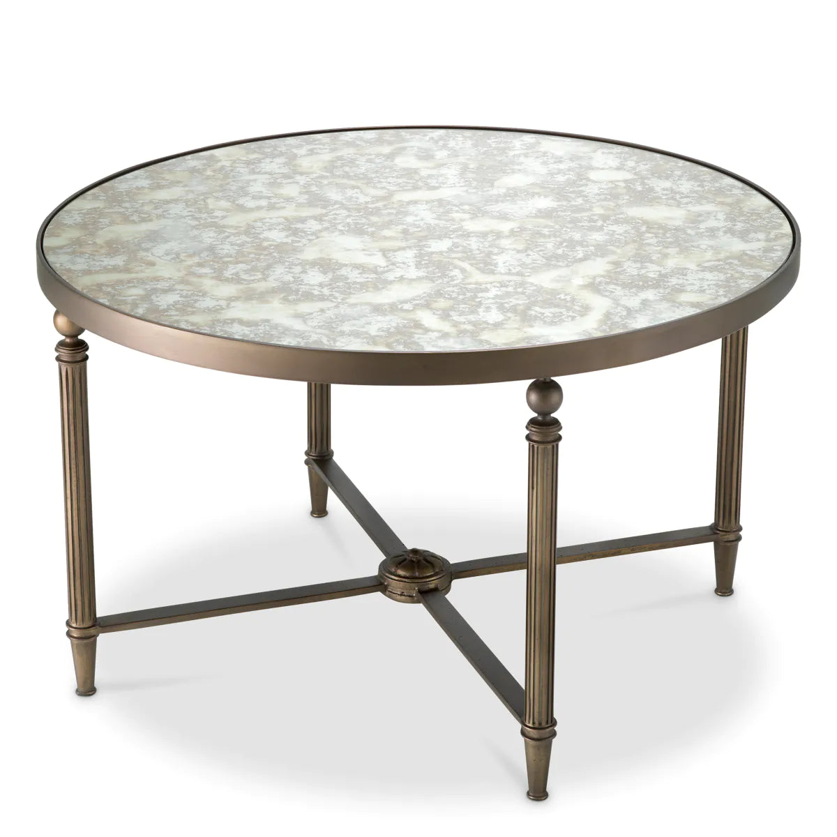 Bronze Round Coffee Table Bowery | Eichholtz Miami