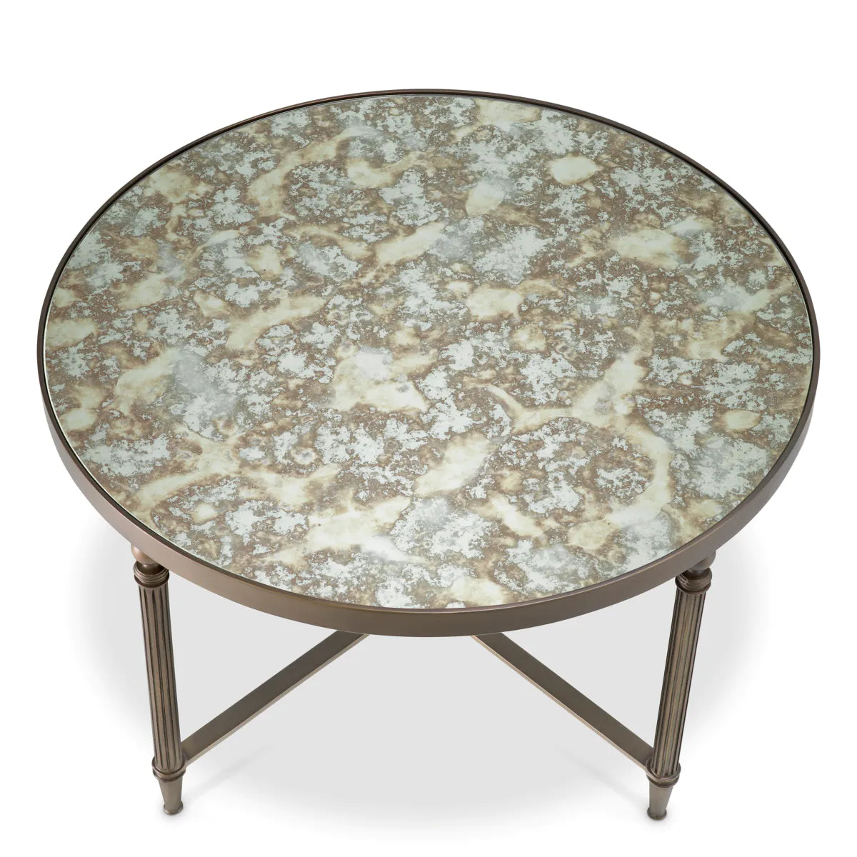Bronze Round Coffee Table Bowery | Eichholtz Miami