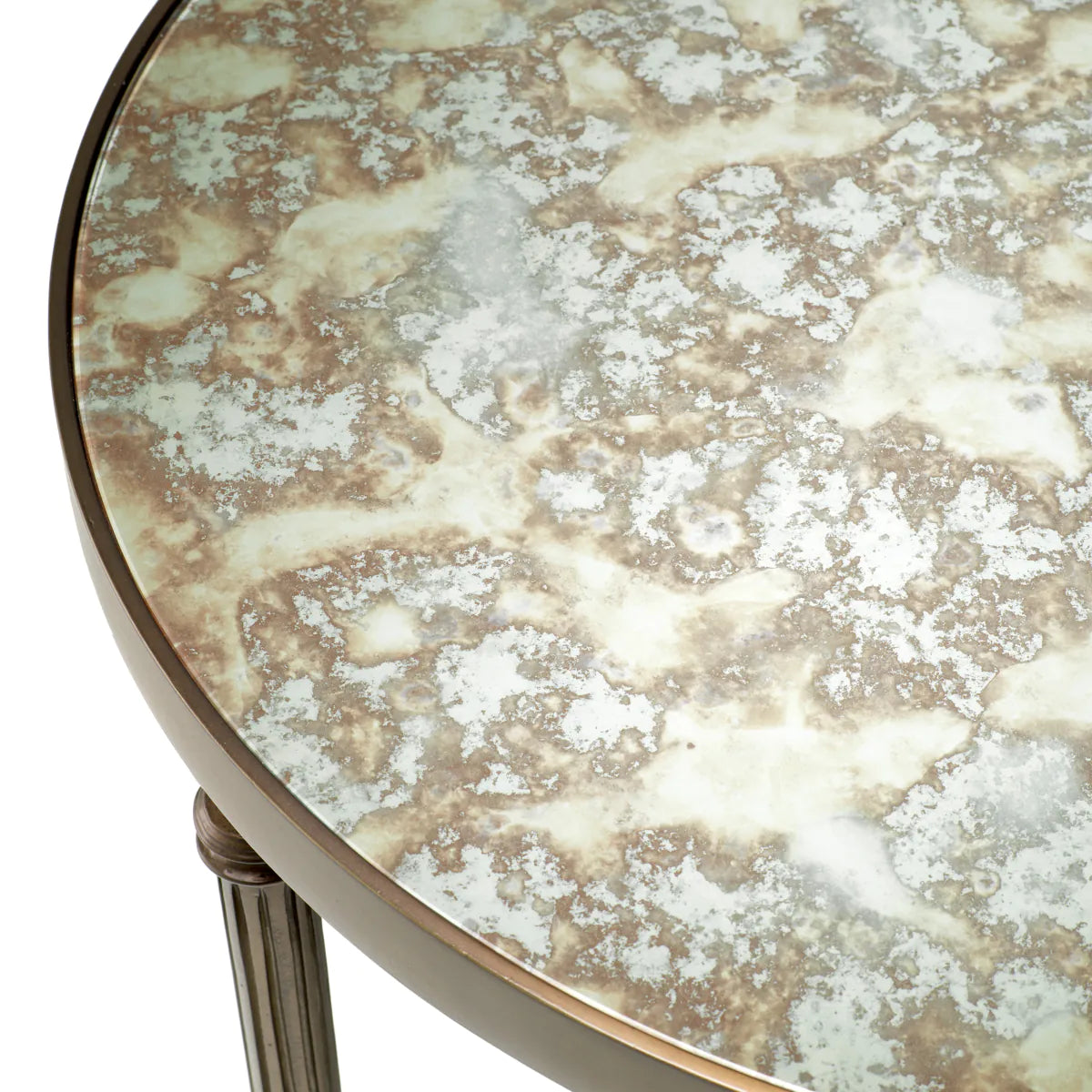 Bronze Round Side Table Bowery | Eichholtz Miami