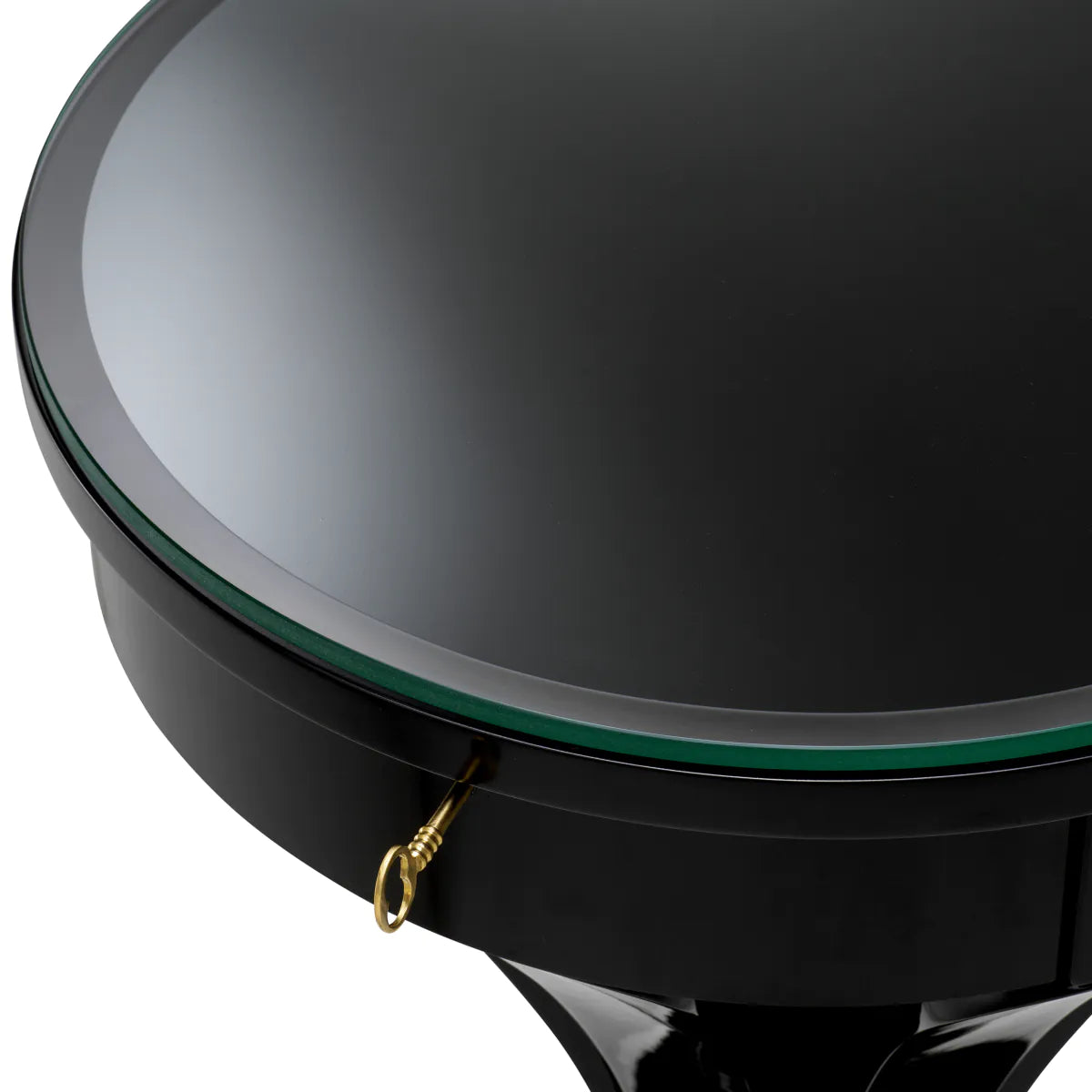 Round Glass Side Table Aswan | Eichholtz Miami