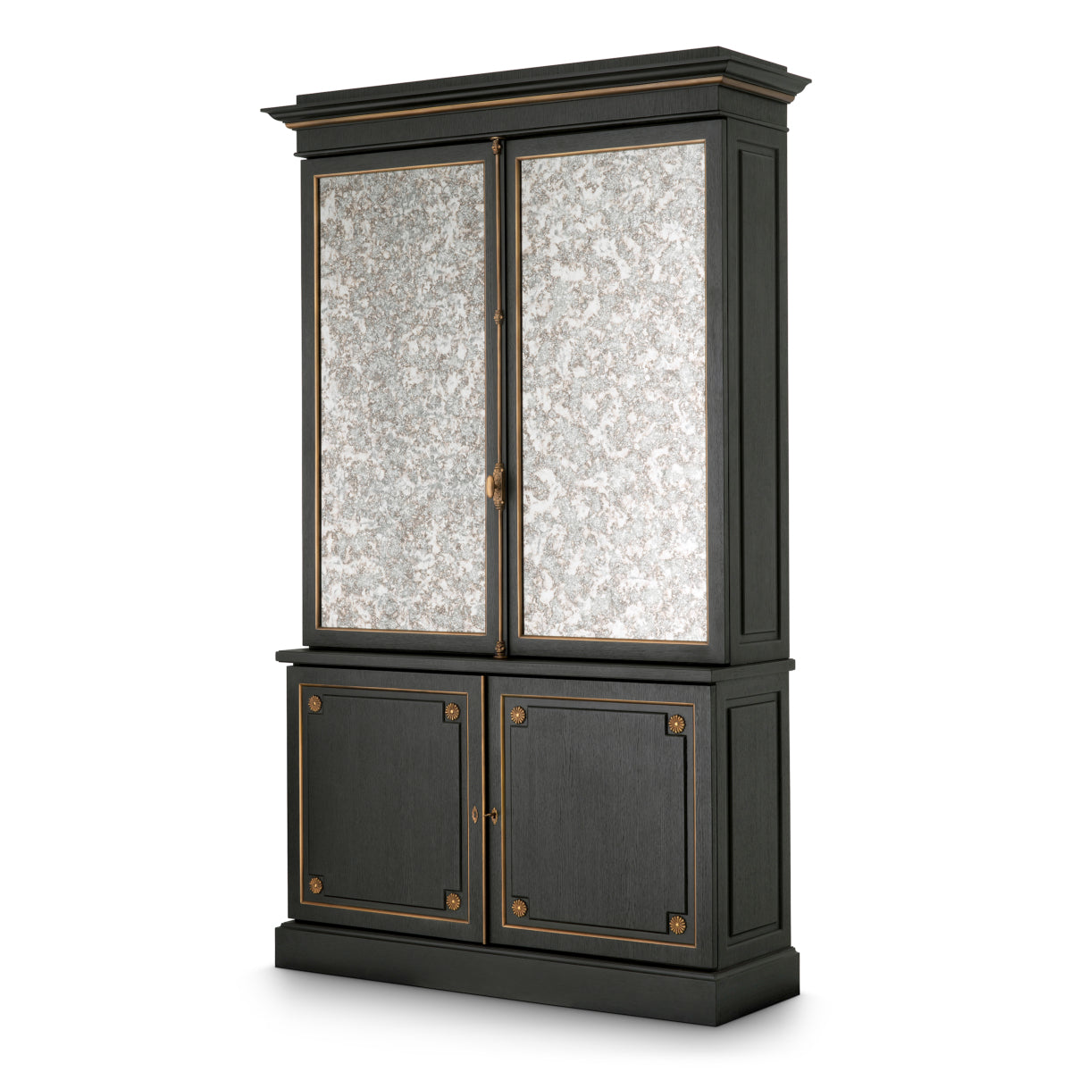 Antiqued Mirror Bar Cabinet Kellam | Eichholtz Miami