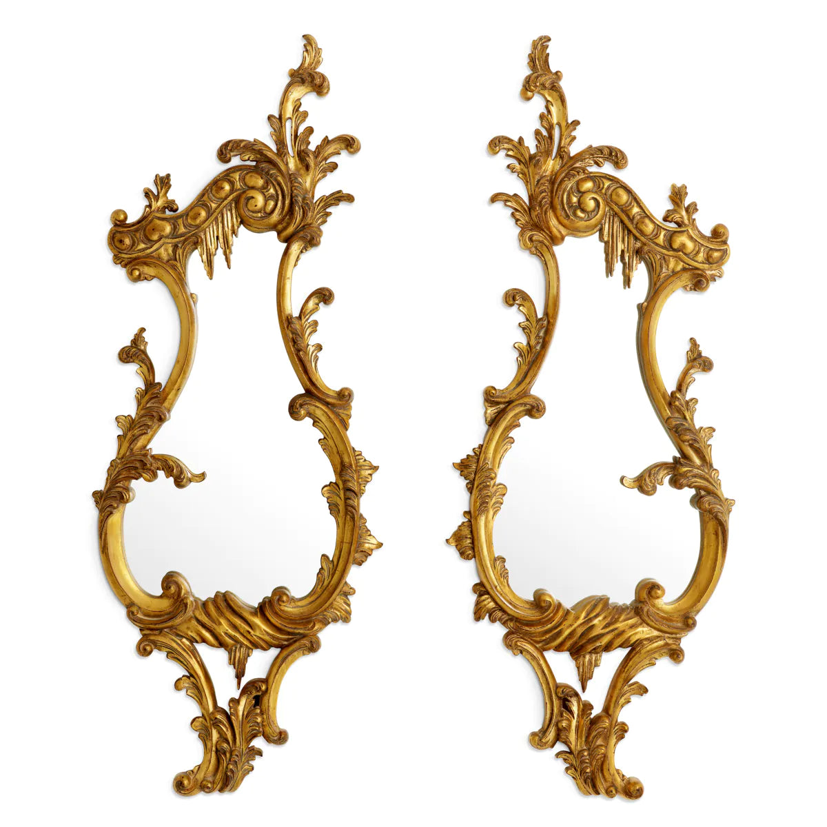Antique Gold Carved Mirrors (2) Gould | Eichholtz Miami