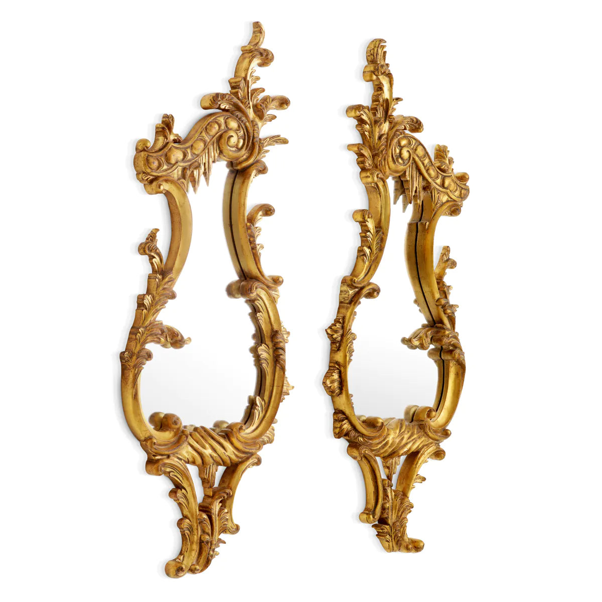 Antique Gold Carved Mirrors (2) Gould | Eichholtz Miami