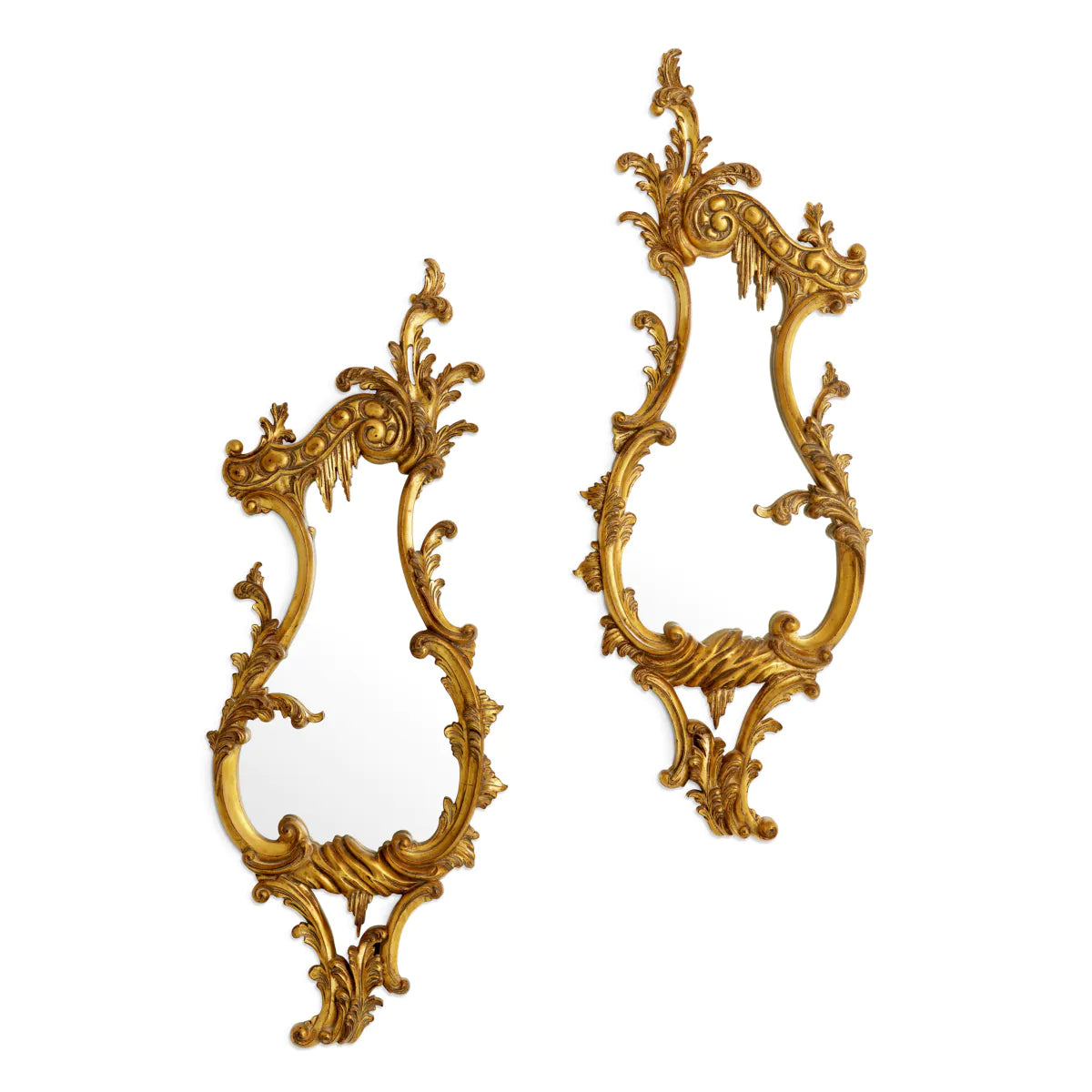 Antique Gold Carved Mirrors (2) Gould | Eichholtz Miami