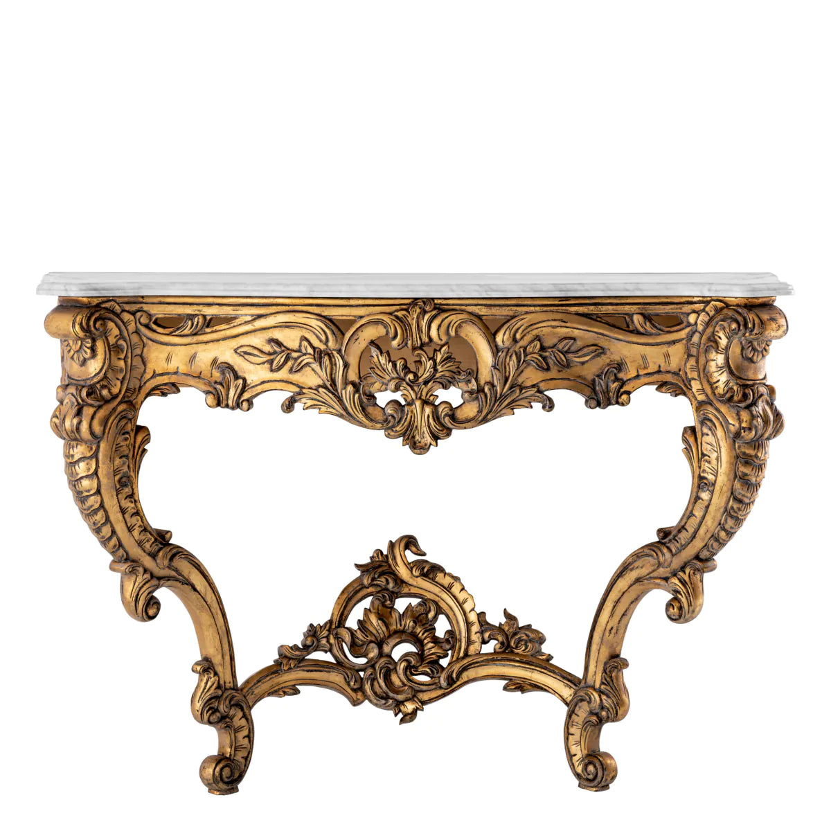 Carved Gold Console Table Rococo | Eichholtz Miami