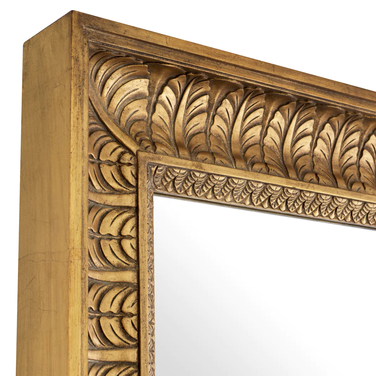 Roman Inspired Gold Mirror Sahure | Eichholtz Miami