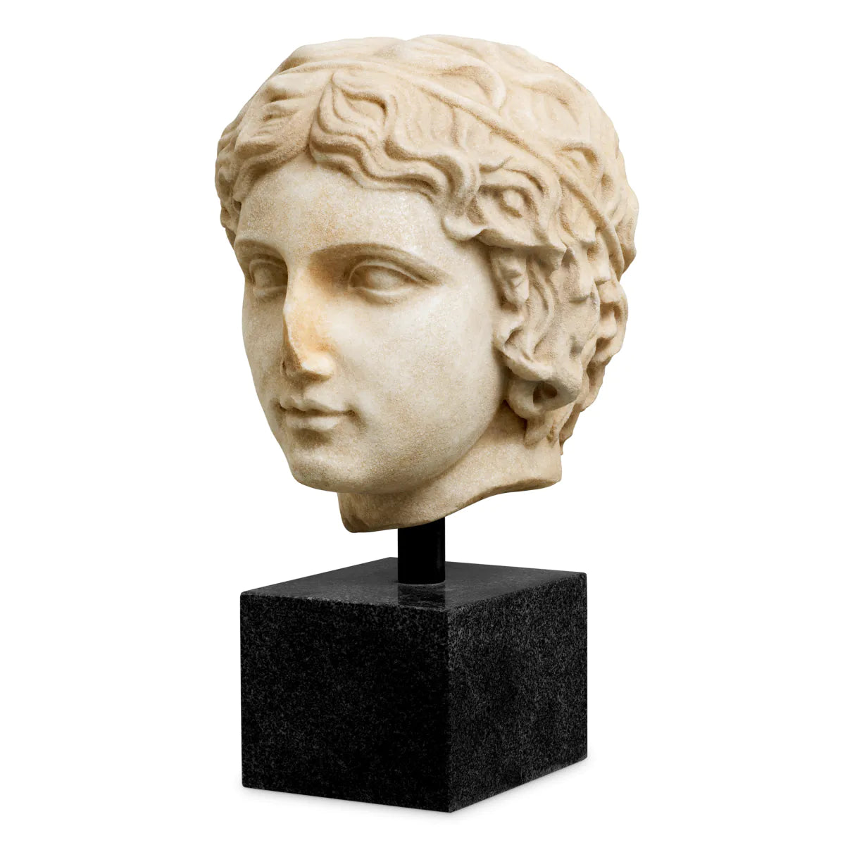 Roman Head Sculpture Bust of a Youth | Eichholtz Miami