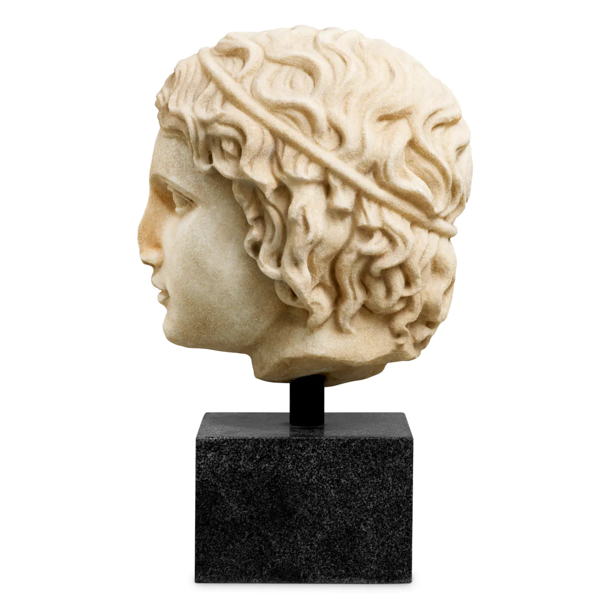 Roman Head Sculpture Bust of a Youth | Eichholtz Miami