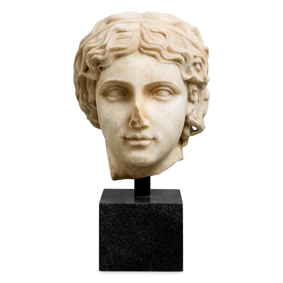 Roman Head Sculpture Bust of a Youth | Eichholtz Miami