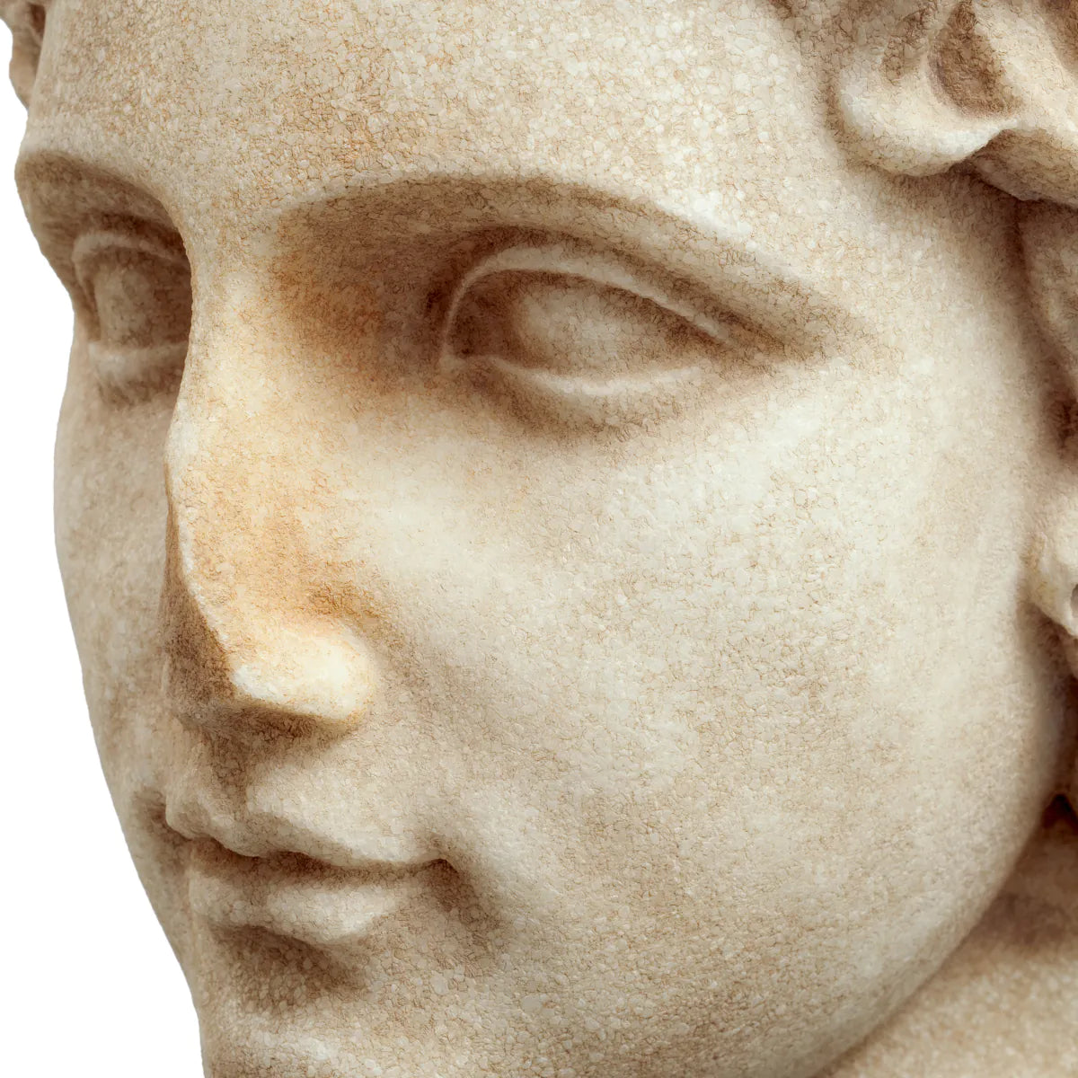 Roman Head Sculpture Bust of a Youth | Eichholtz Miami