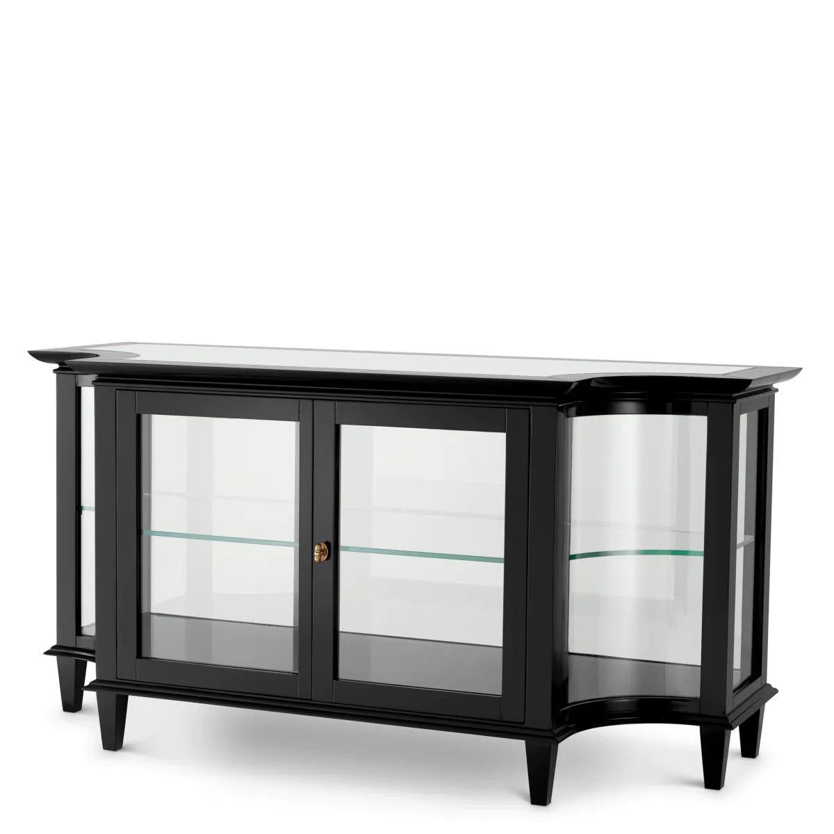 Glass Shelves Console Table Gala | Eichholtz Miami