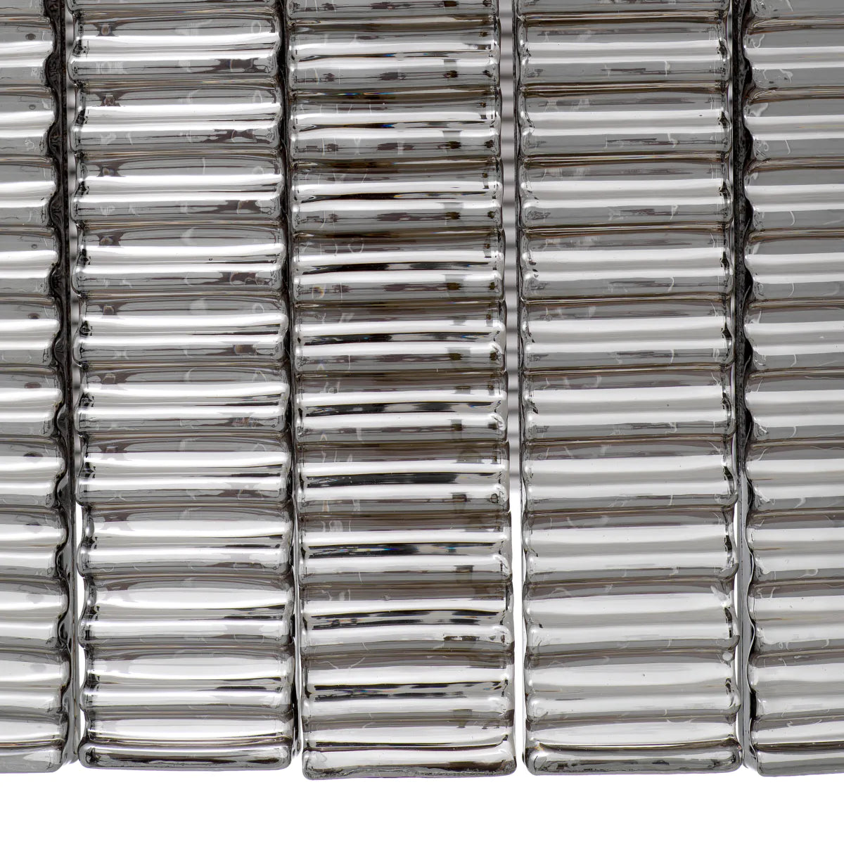 Ridged Glass Chandelier Imperial Double | Eichholtz Miami