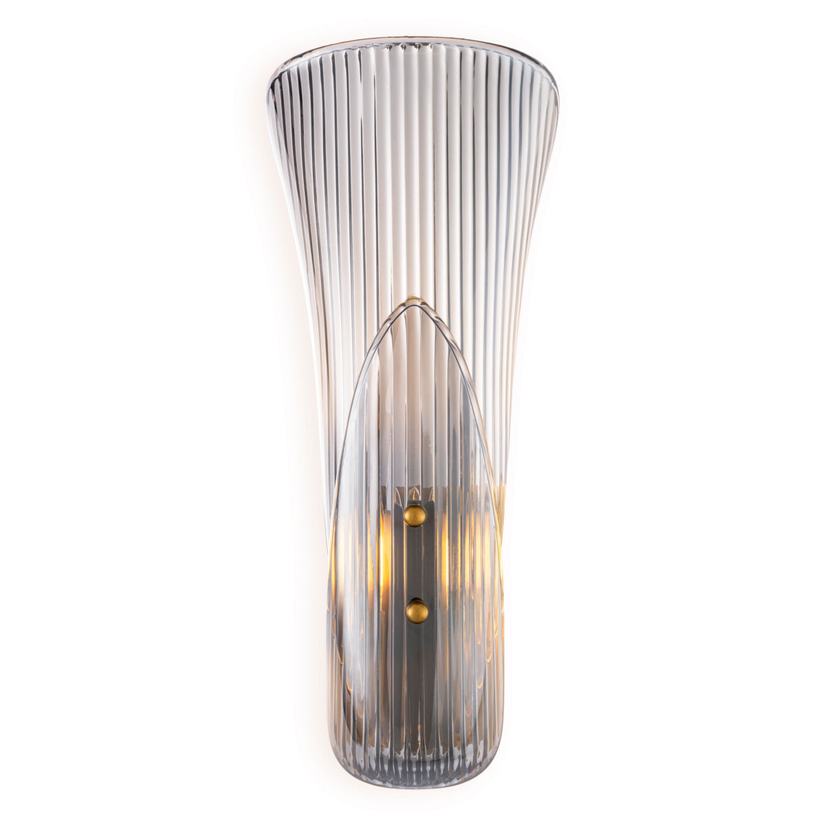 Fluted Glass Wall Lamp Amun | Eichholtz Miami