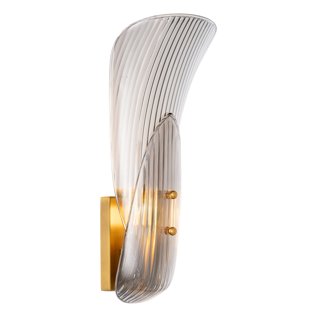 Fluted Glass Wall Lamp Amun | Eichholtz Miami
