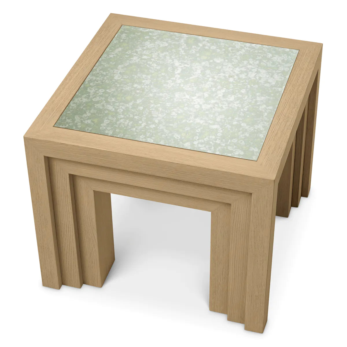 Mirror Square Side Table Metropolitan | Eichholtz Miami
