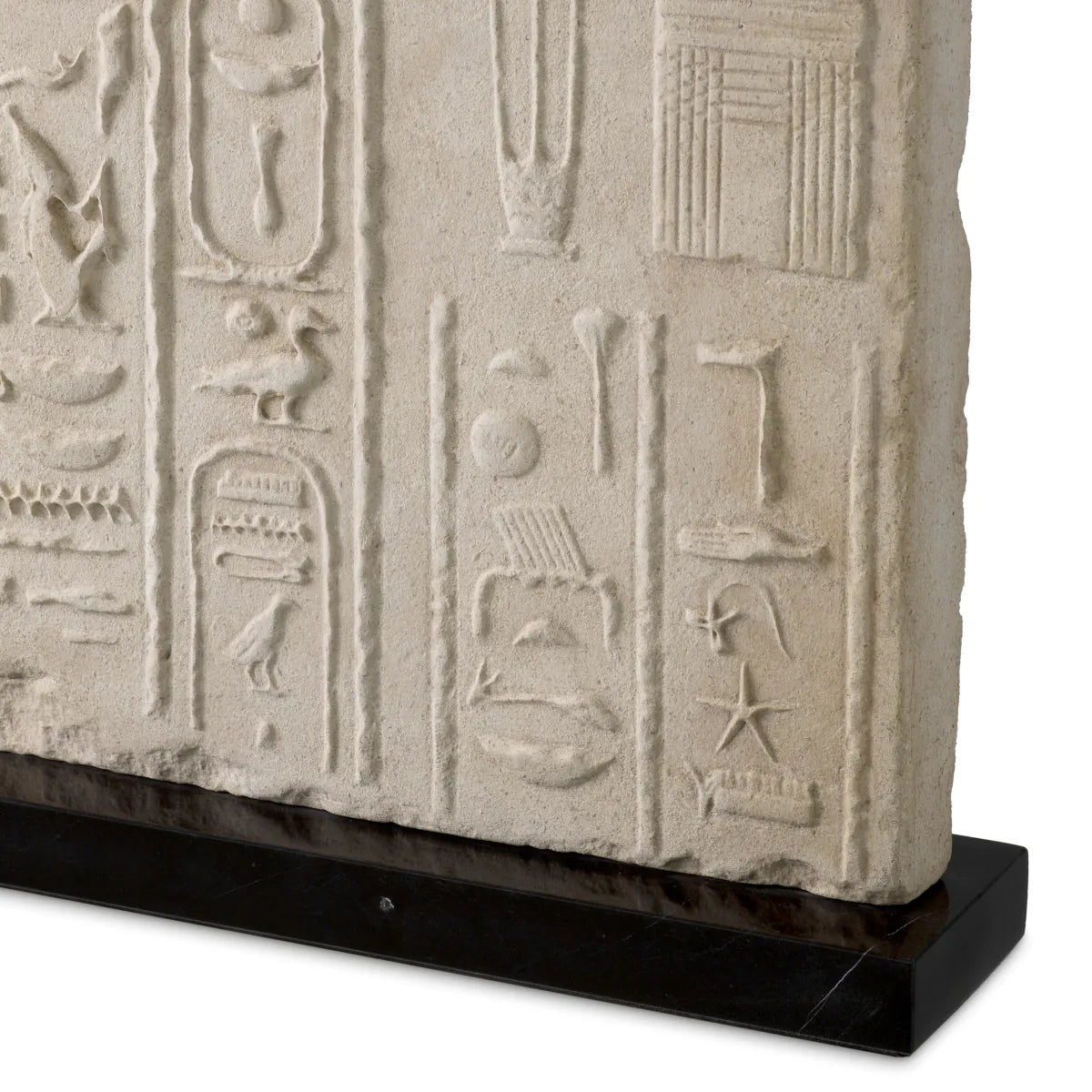 Carved Marble Table Lamp Hathor | Eichholtz Miami