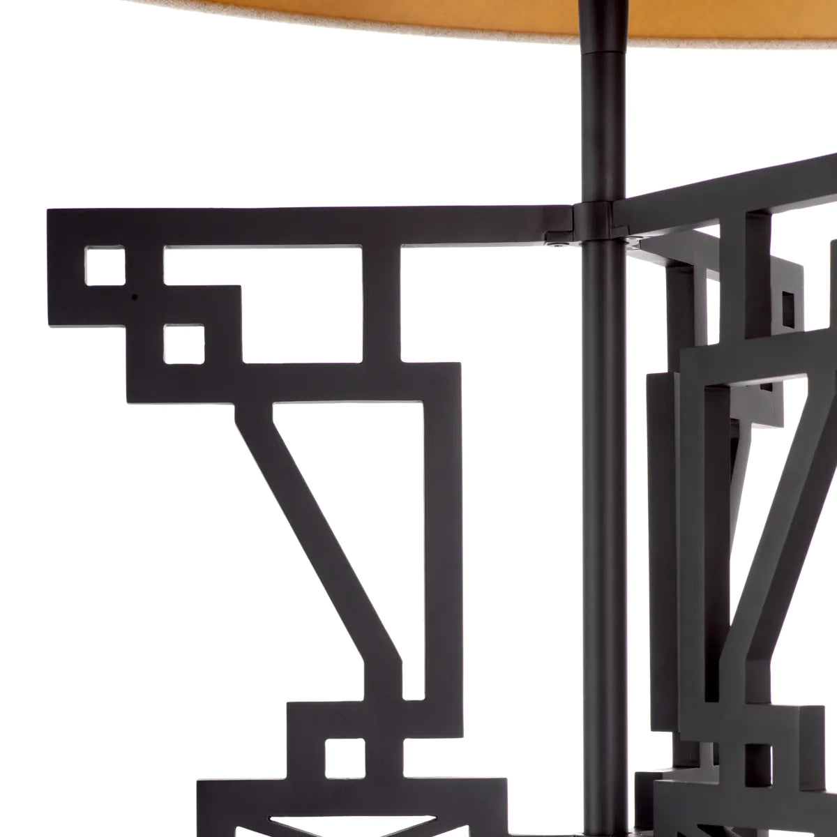 Metal Fretwork Floor Lamp Thomas | Eichholtz Miami