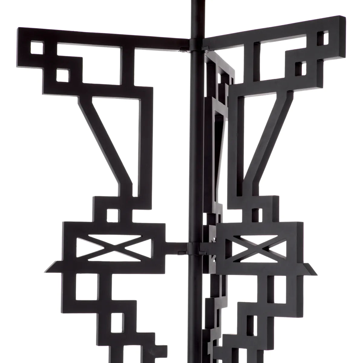 Metal Fretwork Floor Lamp Thomas | Eichholtz Miami