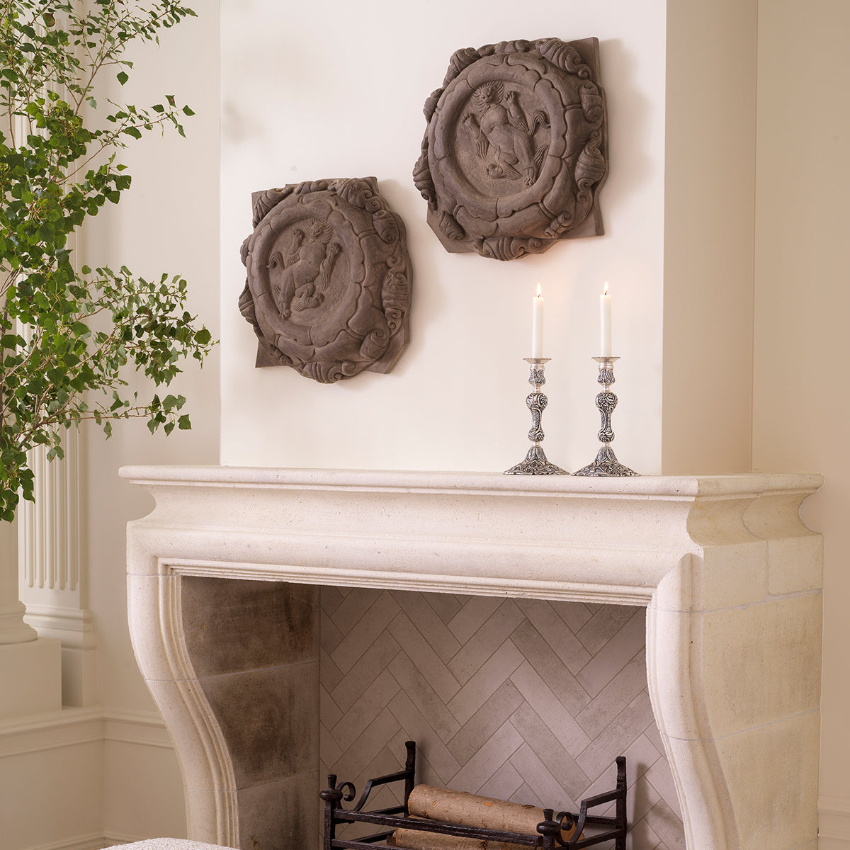 Sandstone Wall Object Liao Set (2) | Eichholtz Miami