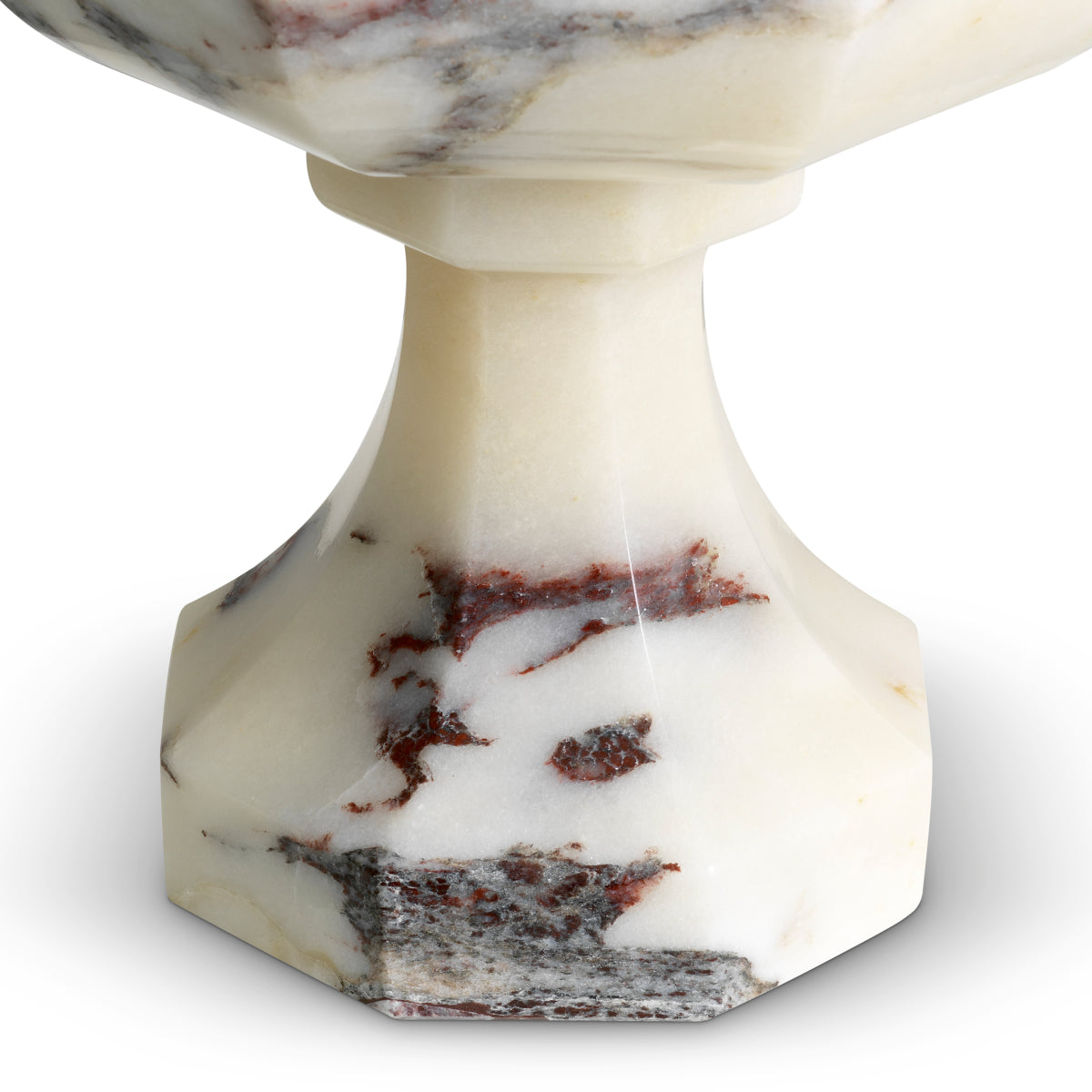 White Marble Vase Bennington | Eichholtz Miami