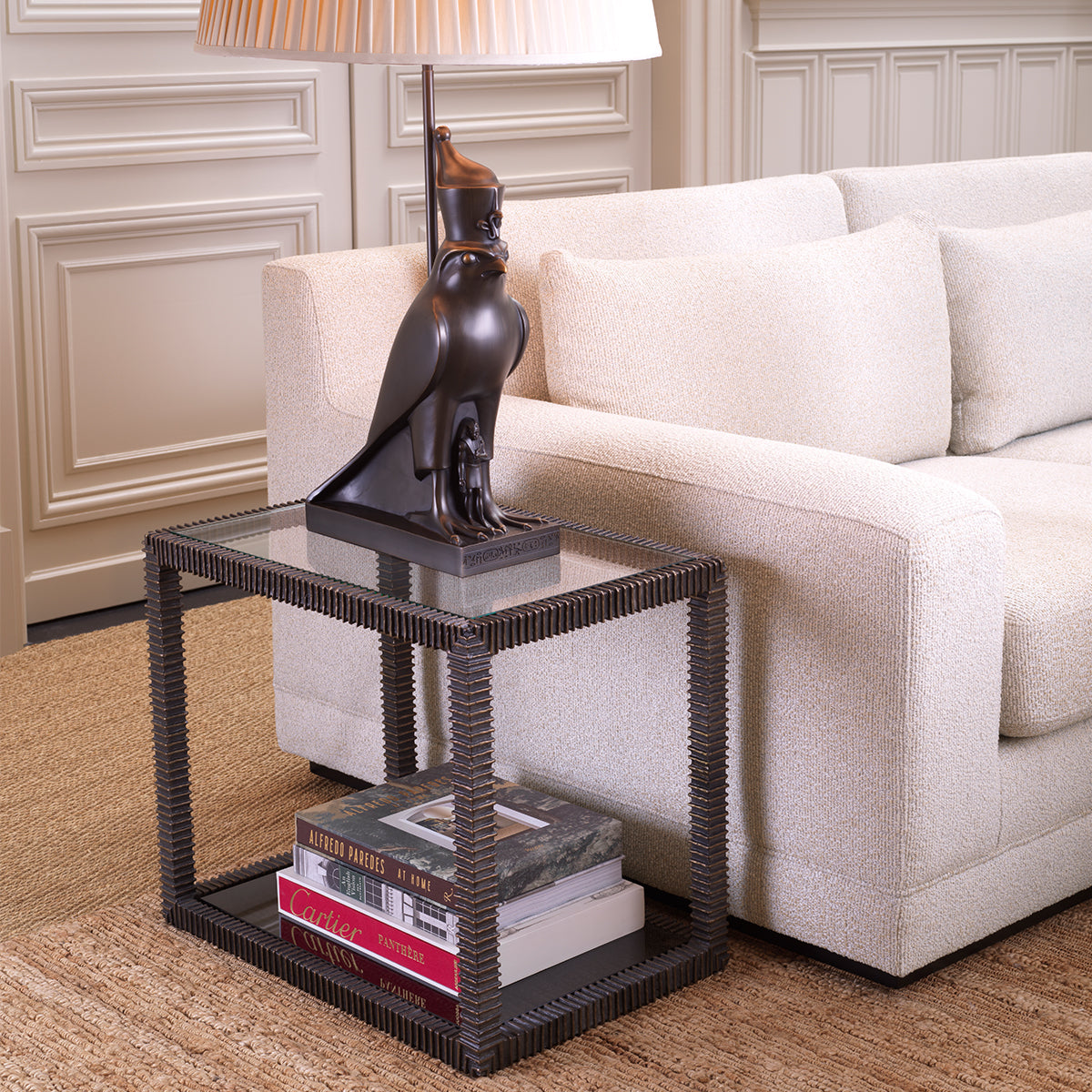 Bronze Side Table Bethesda | Eichholtz Miami