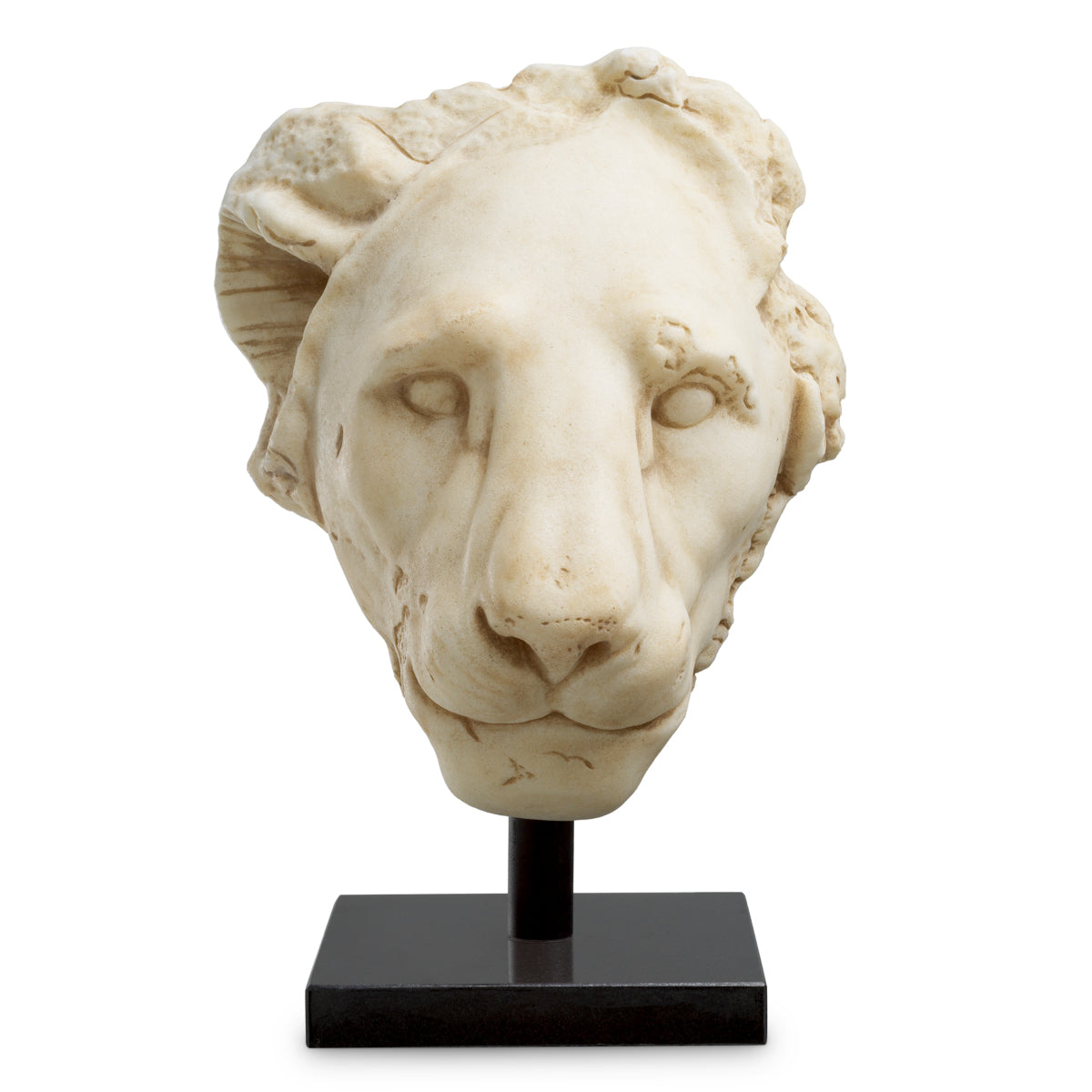 White Sandstone Lion Statue | Eichholtz Miami