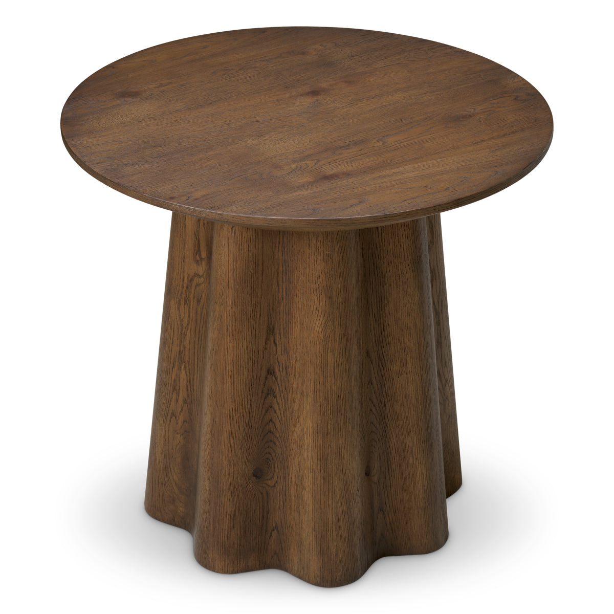 Oak Veneer Side Table Papyrus | Eichholtz Miami