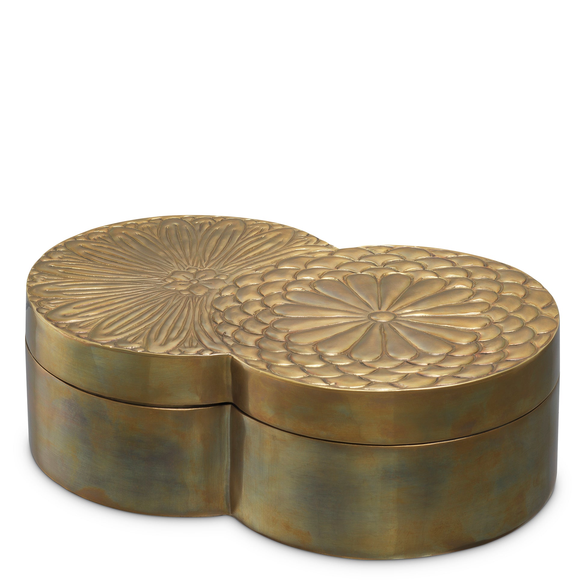 Antique Brass Box Meiji | Eichholtz Miami