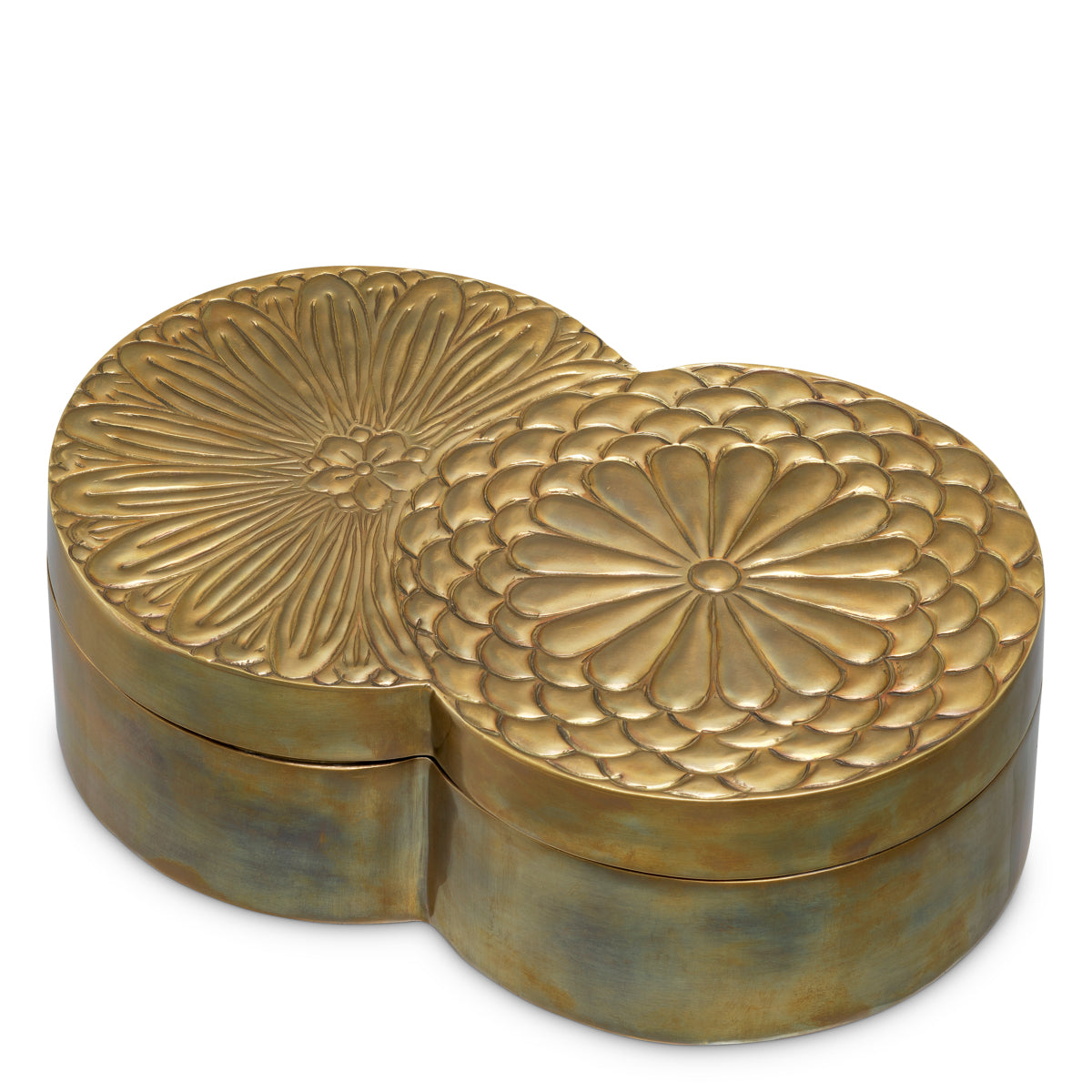 Antique Brass Box Meiji | Eichholtz Miami