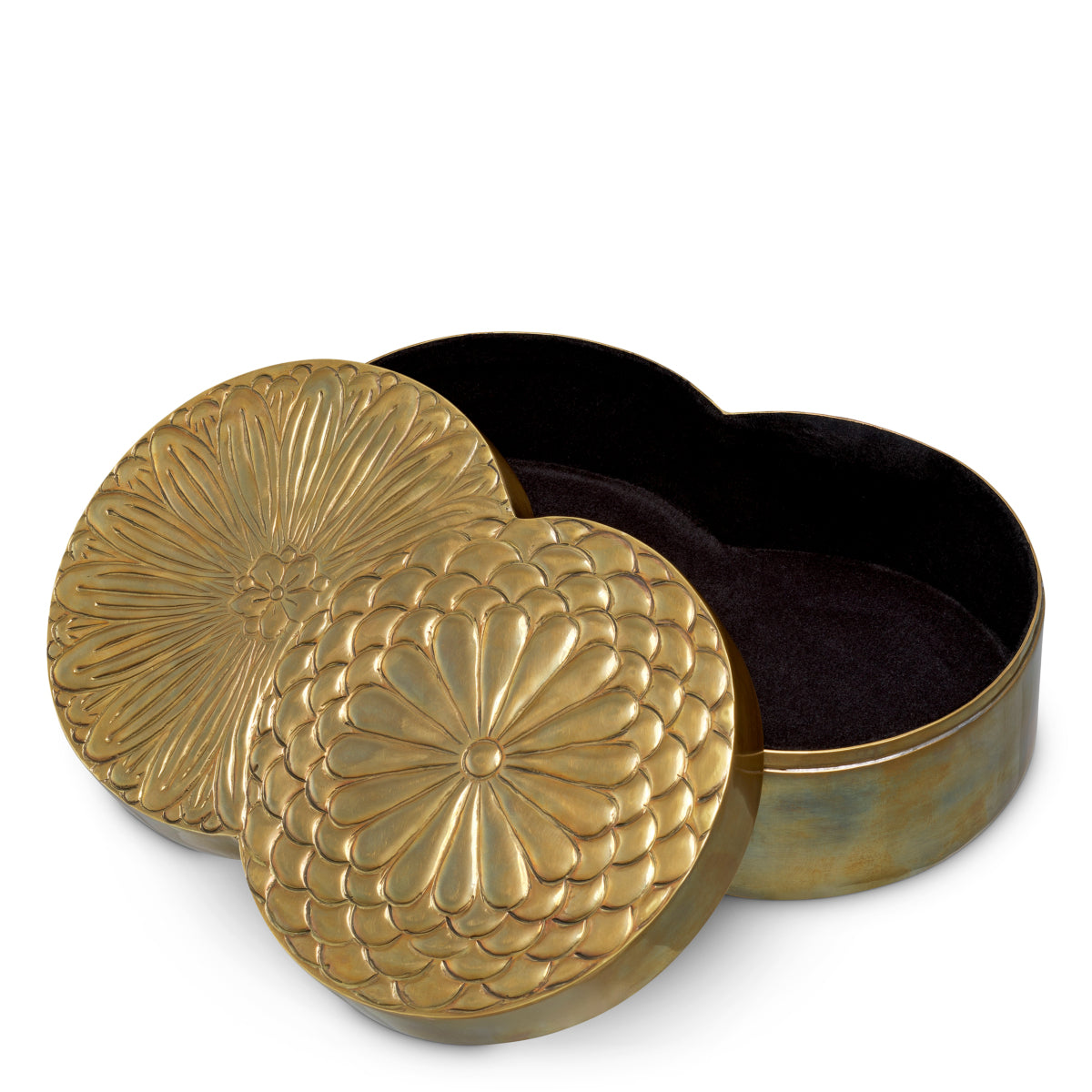 Antique Brass Box Meiji | Eichholtz Miami