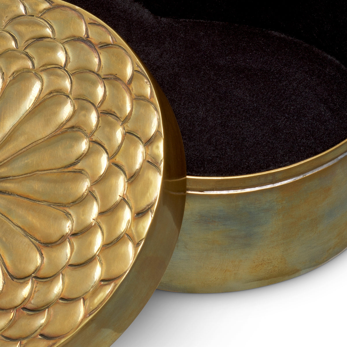 Antique Brass Box Meiji | Eichholtz Miami