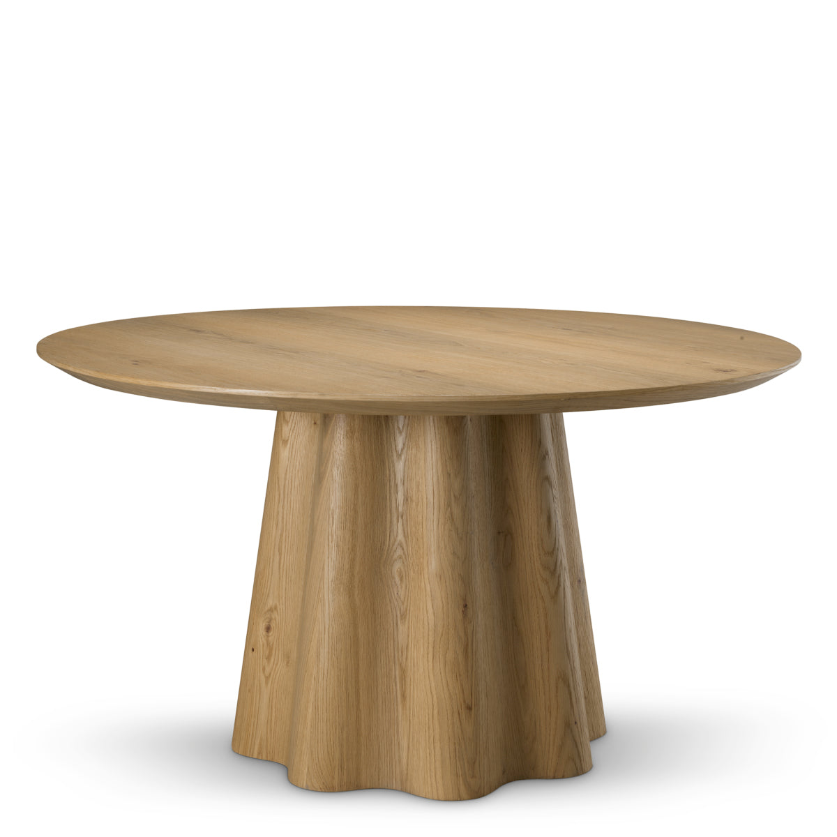Oak Veneer Dining Table Papyrus | Eichholtz Miami