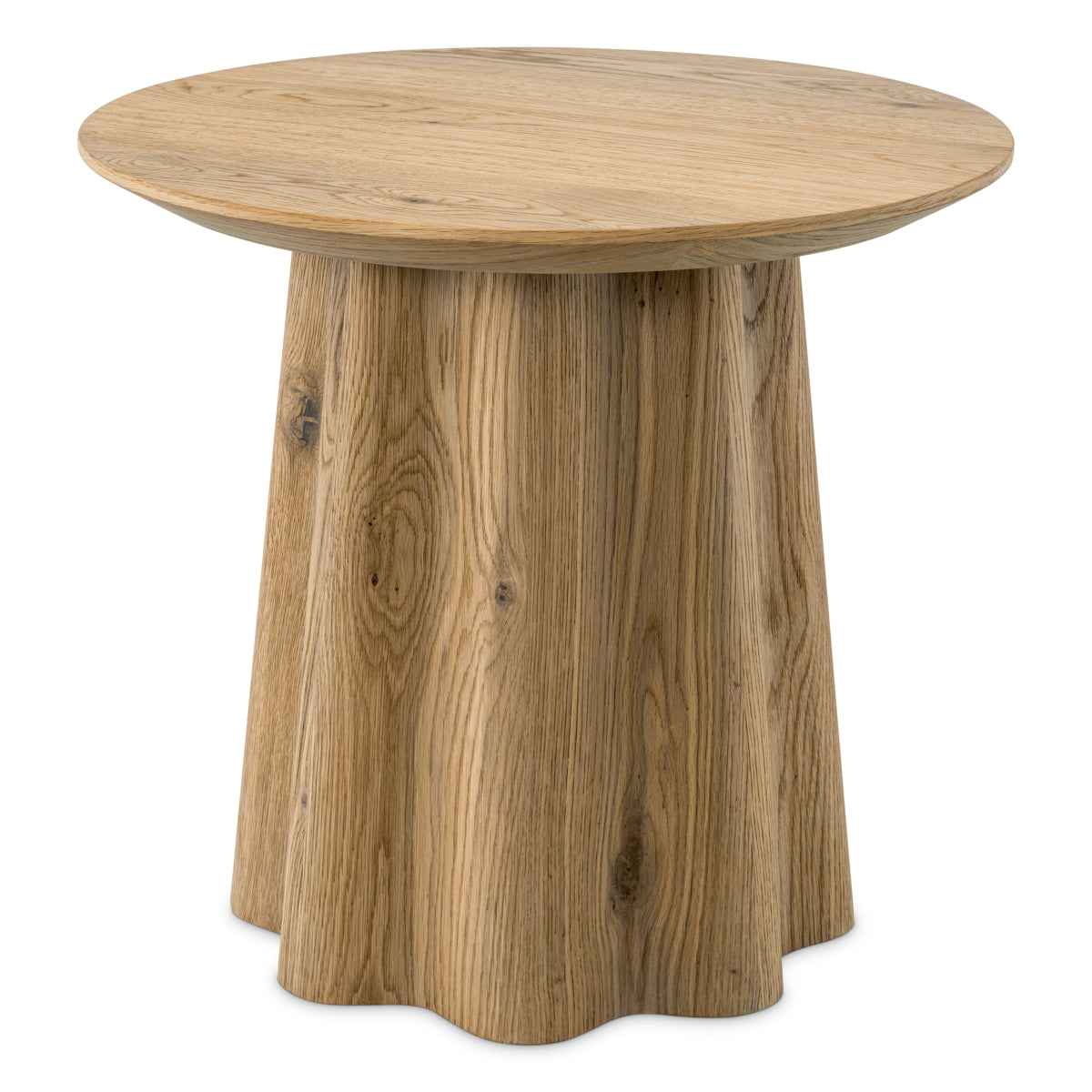 Oak Veneer Side Table Papyrus | Eichholtz Miami