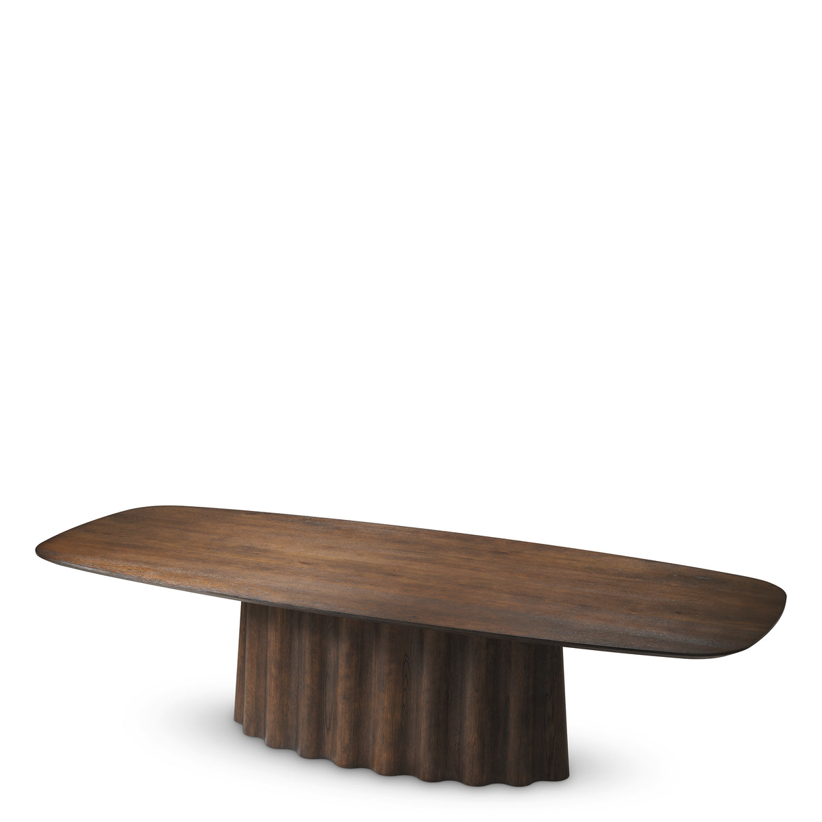 Brown Oak Dining Table Papyrus | Eichholtz Miami