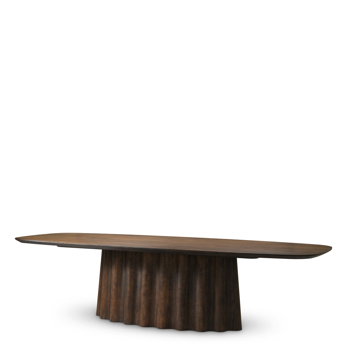 Brown Oak Dining Table Papyrus | Eichholtz Miami
