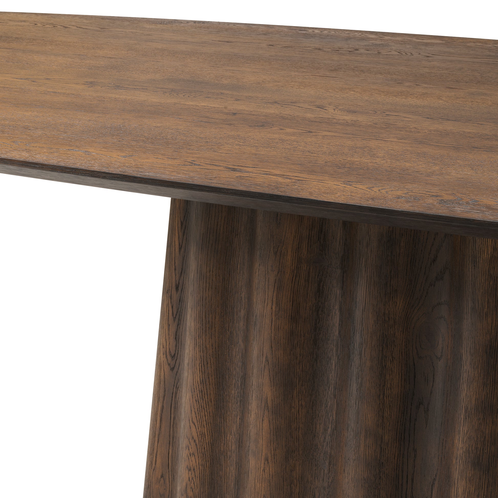 Brown Oak Dining Table Papyrus | Eichholtz Miami