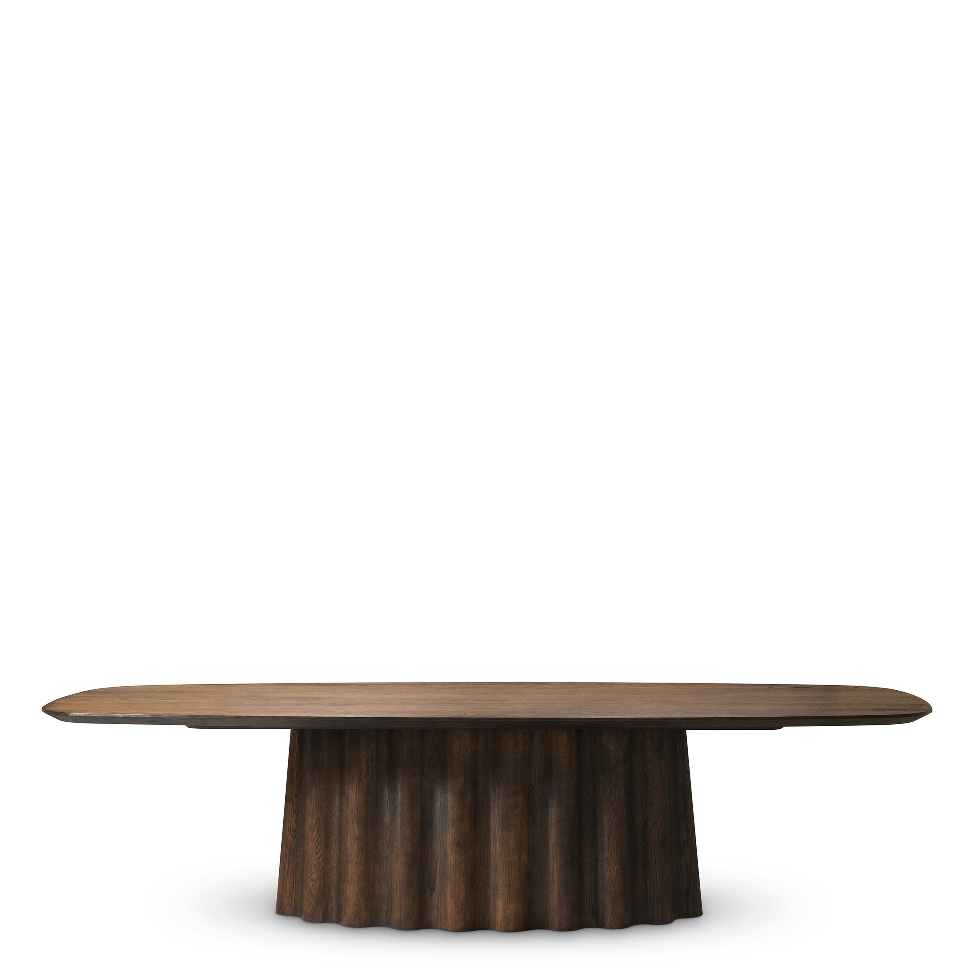 Brown Oak Dining Table Papyrus | Eichholtz Miami