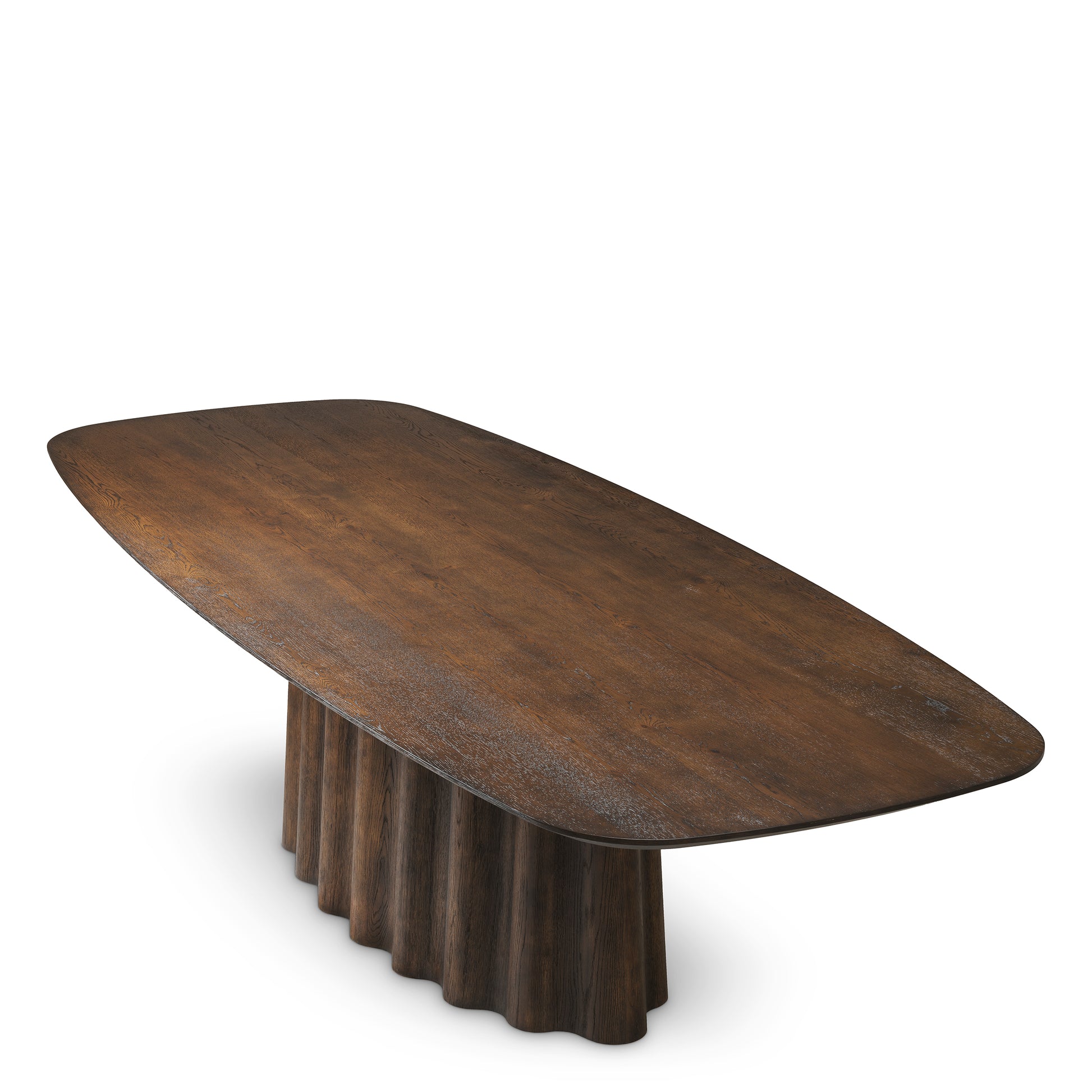 Brown Oak Dining Table Papyrus | Eichholtz Miami
