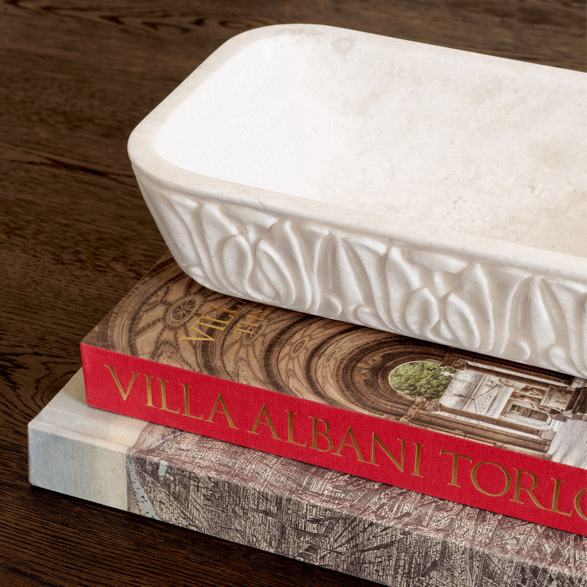 White Marble Bowl Petal | Eichholtz Miami