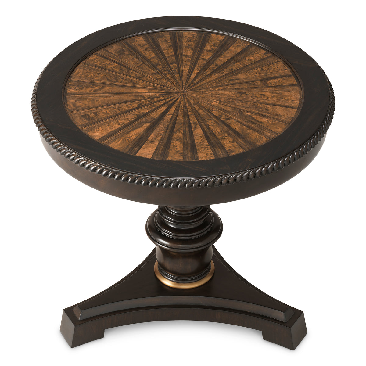 Wooden Pedestal Side Table Edgar | Eichholtz Miami