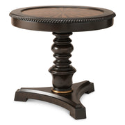 Wooden Pedestal Side Table Edgar | Eichholtz Miami