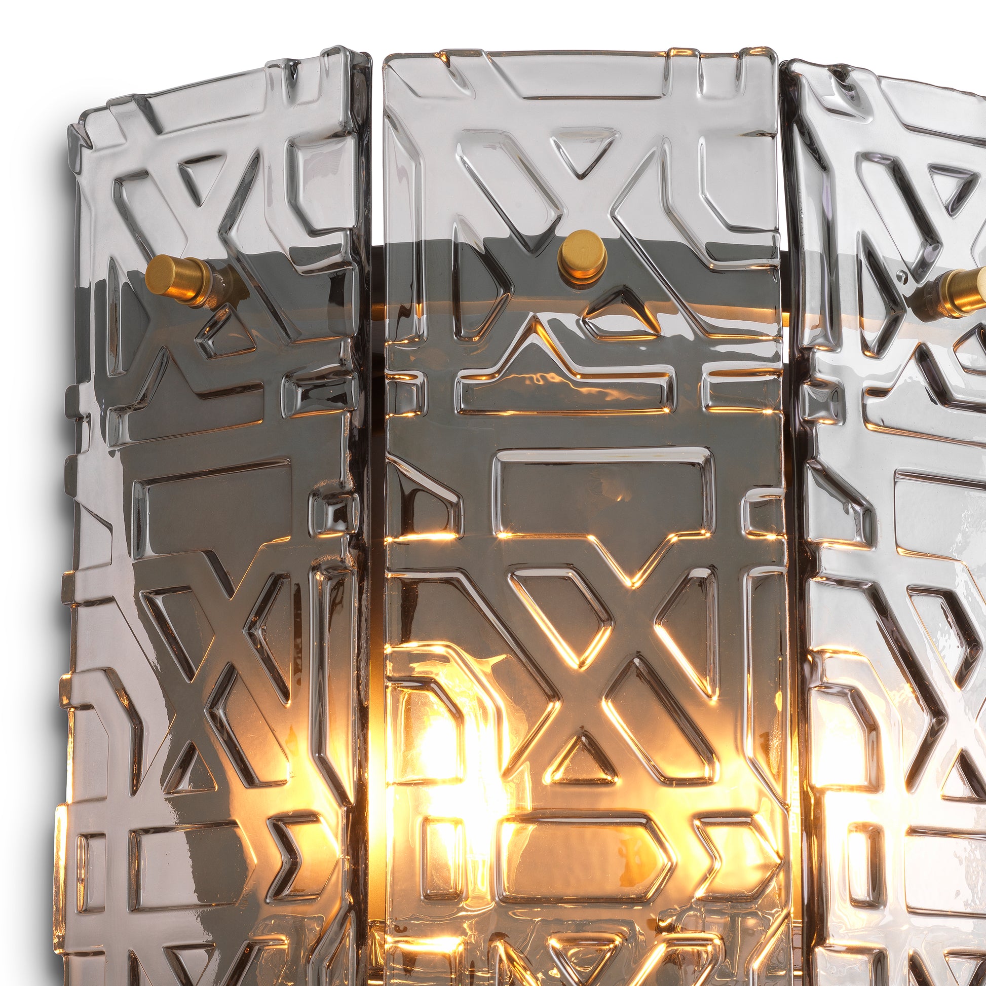 2-Tiered Glass Wall lamp Georgette | Eichholtz Miami